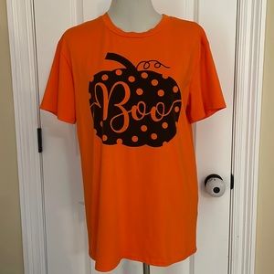 Boo Polka Dot Halloween Shirt